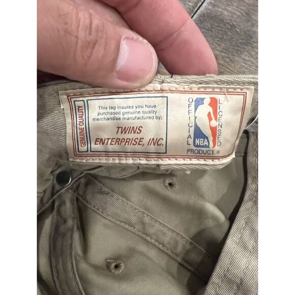 Vintage Twins Enterprise Beige NBA Portland TrailBlazers Fitted Hat Cap Size L - Picture 9 of 10